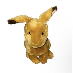Vintage Target Plush Easter Bunny Rabbit Stuffed Animal Brown Soft 12"
